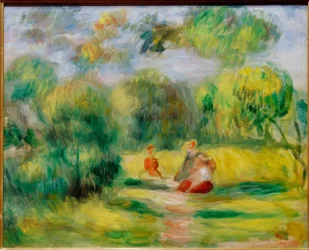 Personages in een Landschap