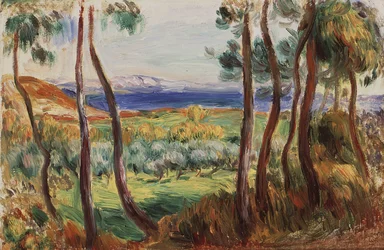 Pijnbomen in de omgeving van Cagnes, ca. 1910