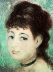 Portret van een jonge vrouw