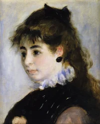 Portret van juffrouw Henriette Henriot, 1874