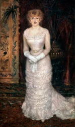 Portret van de actrice Jeanne Samary, 1878