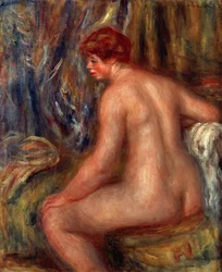 Zittende bader