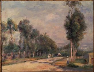 Straat bij Louveciennes