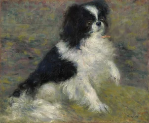 Tama, de Japanse hond, ca. 1876