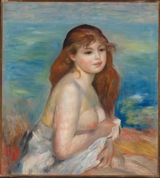 De blonde badster, c.1887