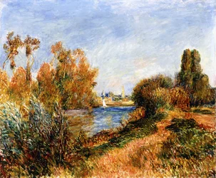 De Seine bij Argenteuil, 1888