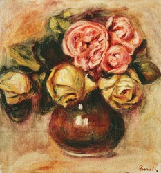 Vaas met Rozen