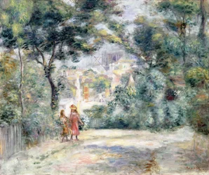 Uitzicht op Sacre-Coeur, 1905