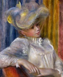 Vrouw met hoed, 1891