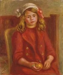 Jong meisje met een sinaasappel, 1911