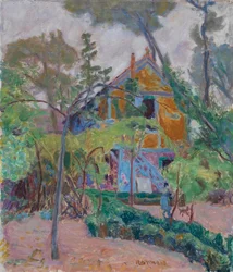 Huis tussen bomen, 1918