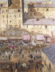 Le Boulevard Exterieur: Boulevard de Clichy en hoek van de rue de Douai