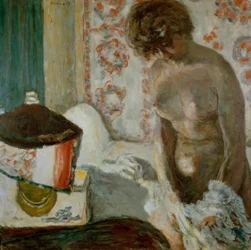Naakt bij de lamp