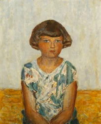 Portret van een Jong Meisje, ca. 1924