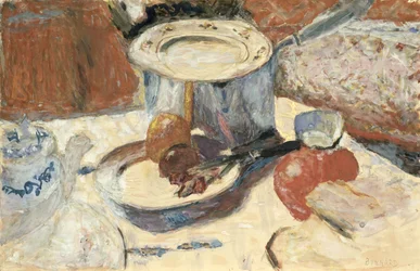 Stilleven met een steelpan, 1930