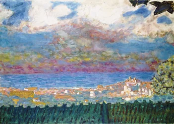 Stormachtige lucht boven Cannes, 1945