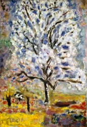 De amandelboom in bloei, 1947