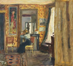 Vrouw in een interieur, ca. 1908