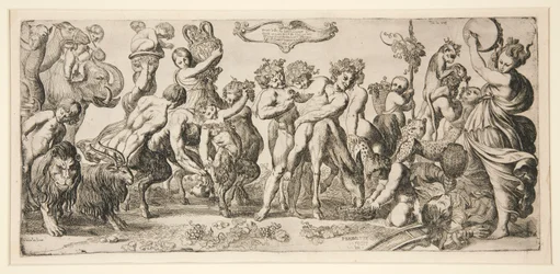Bacchus en zijn gevolg