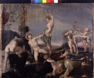 De jacht van Meleager met het wilde zwijn