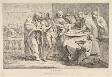 De Doop, ca. 1734