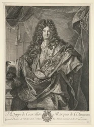 Philippe de Courcillon, Markies van Dangeau