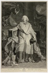 Portret van Jacques Bénigne Bossuet, bisschop van Meaux
