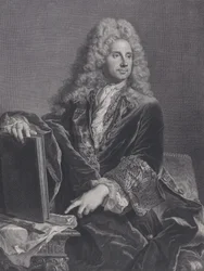 Portret van Robert de Cotte, 1722