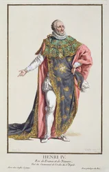Henri IV (1553-1610) Koning van Frankrijk, uit 