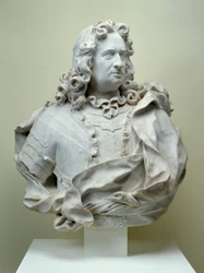 Borstbeeld van Graaf Karl van Hessen-Kassel, 1714
