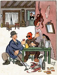 Alcoholisten op het platteland, ca.1922