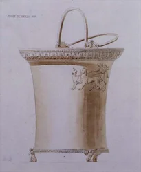 Ontwerp van een offerkan uit het Musee de Naples