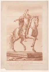 Ruiterportret van Lodewijk XIV