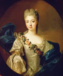 Portret van Charlotte Aglae van Orleans
