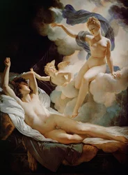 Iris en Morphee (olieverf op doek)