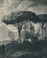 De Vesuvius van Pompeii, 1919