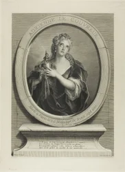 Portret van Adrienne Le Couvreur
