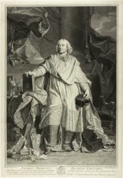 Portret van Jacques Bénigne Bossuet, bisschop van Meaux
