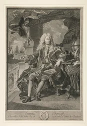 Portret van Samuel Bernard, Graaf van Coubert