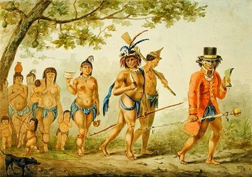 Mars van een stam, c.1839