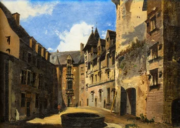 Uitzicht op de binnenplaats van het Château de Pau