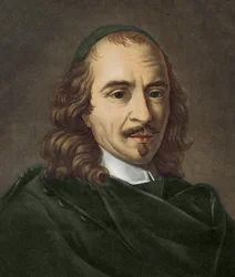 Portret van Pierre Corneille (1606-1684), Frans schrijver - Gravure van Pierre-Michel Alix (1762-1817)