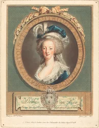 Koningin Marie-Antoinette, c. 1789