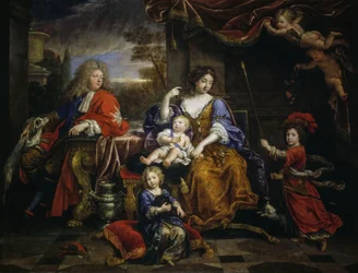 Grote Dauphin van Frankrijk en zijn familie