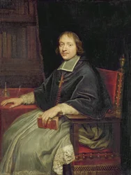 Portret van een Geestelijke, vermoedelijk Jean Francois Paul de Gondi