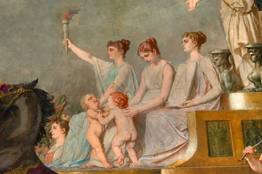Fresco “De Triomf van de Republiek”