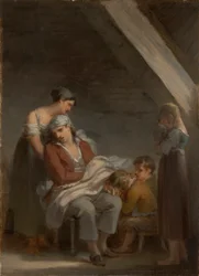 Een Rouwende Familie