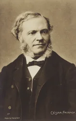 Cesar Franck, Belgisch geboren componist, pianist, organist en muziekleraar die tijdens zijn volwassen leven in Parijs werkte (1822-1890)