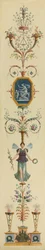 Decoratief paneel, 1790s