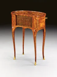 Louis XV schrijftafel, ca. 1750